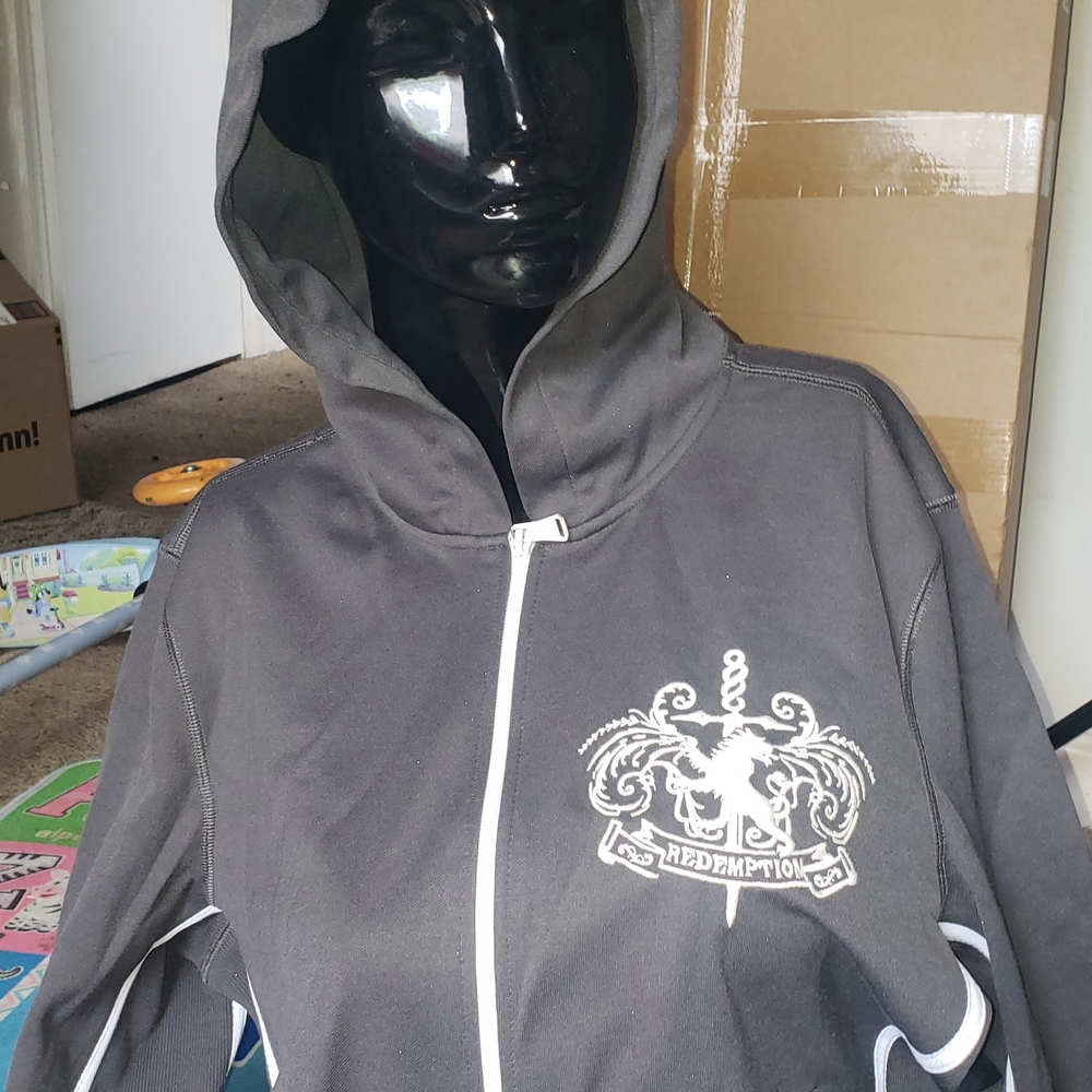 Express Black Hoodie Jacket